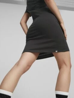 Vestido Tipo Camiseta 'Puma' - NEGRO 01 -Zalaris Tienda vestido tipo camiseta puma negro 01 aud71 1 frb3