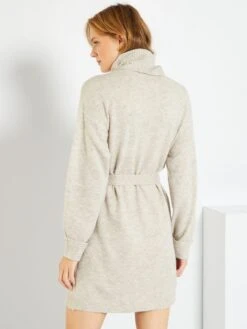 Vestido Tipo Jersey Entallado 'JDY' - Gris Chiné -Zalaris Tienda vestido tipo jersey entallado jdy gris chine zq721 2 frb4