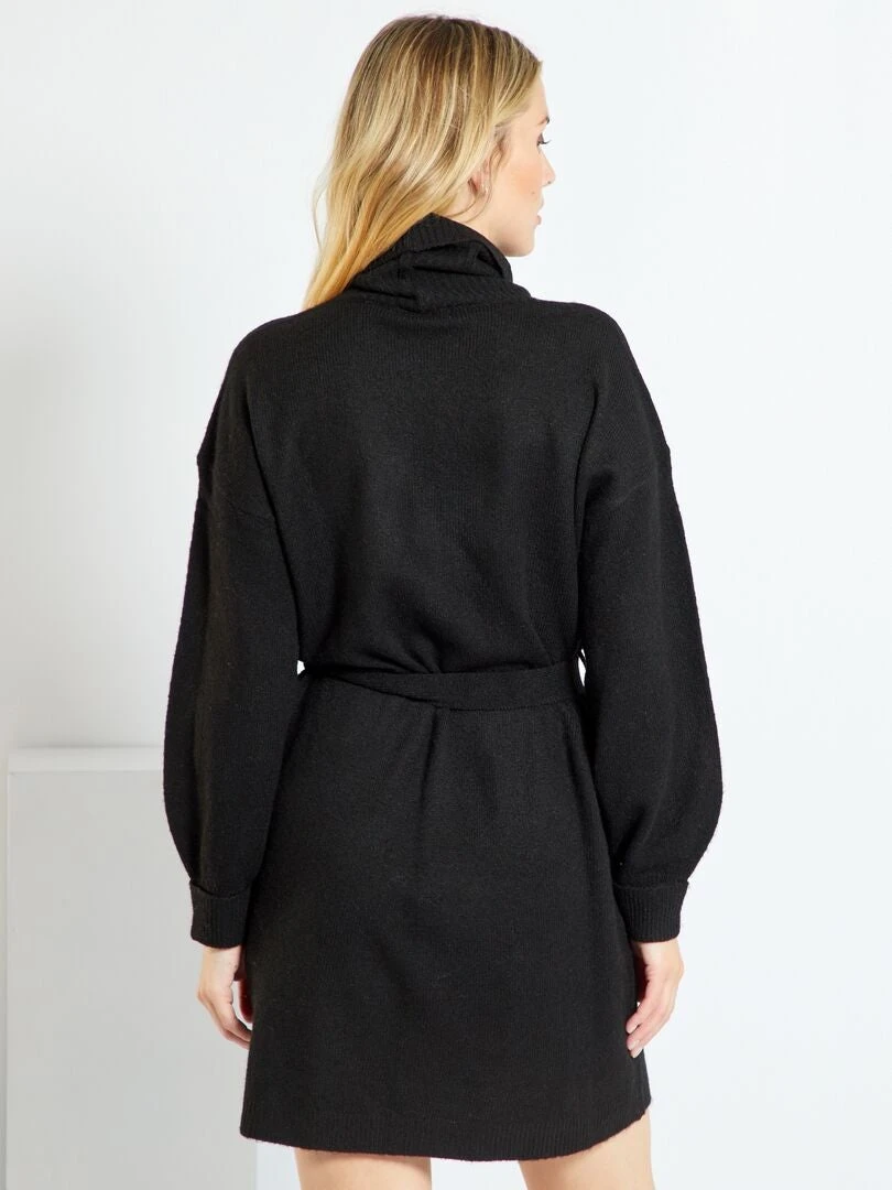 Vestido Tipo Jersey Entallado 'JDY' - Negro - Imagen 3