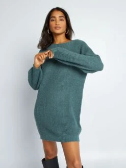 Vestido Tipo Jersey 'JDY' - Azul/verde -Zalaris Tienda vestido tipo jersey jdy azulverde amv62 4 frb5