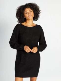 Vestido Tipo Jersey 'JDY' - Negro -Zalaris Tienda vestido tipo jersey jdy negro amv62 2 frb3