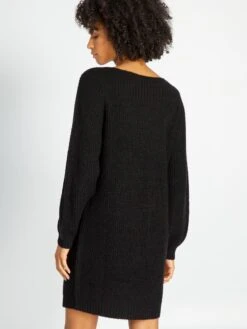 Vestido Tipo Jersey 'JDY' - Negro -Zalaris Tienda vestido tipo jersey jdy negro amv62 2 frb4