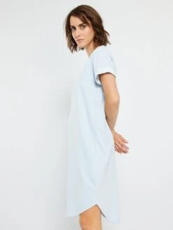 Vestido Tipo Sudadera De Punto 'JDY' - Azul -Zalaris Tienda vestido tipo sudadera de punto jdy azul zq404 2 frb5