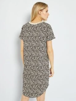 Vestido Tipo Sudadera 'JDY' Estampado - BEIGE -Zalaris Tienda vestido tipo sudadera jdy estampado beige zq411 1 frb4