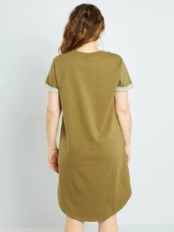 Vestido Tipo Sudadera 'JDY' - KAKI -Zalaris Tienda vestido tipo sudadera jdy kaki zq427 3 frb3