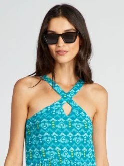 Vestido Vaporoso De Tejido De Crepé - HO_BLUIKAT -Zalaris Tienda vestido vaporoso de tejido de crepe hobluikat ait89 2 frb3