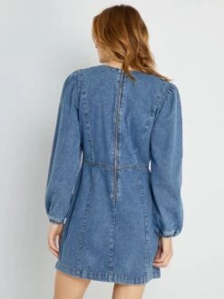 Vestido Vaquero - AZUL -Zalaris Tienda vestido vaquero azul zi701 2 frb4