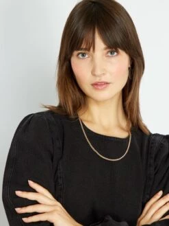 Vestido Vaquero - NEGRO -Zalaris Tienda vestido vaquero negro zi701 1 frb5