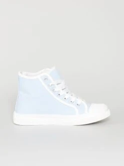 Zapatillas Altas De Tela - Azul Navy -Zalaris Tienda zapatillas altas de tela azul navy asi46 1 frb3