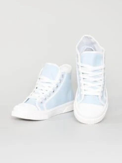 Zapatillas Altas De Tela - Azul Navy -Zalaris Tienda zapatillas altas de tela azul navy asi46 1 frb5